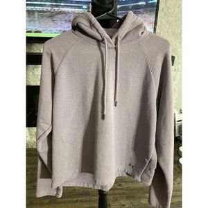 Under Armour-Size Large-Purple- Womens-Athletic Sweater with Hoodie-Retails: $55